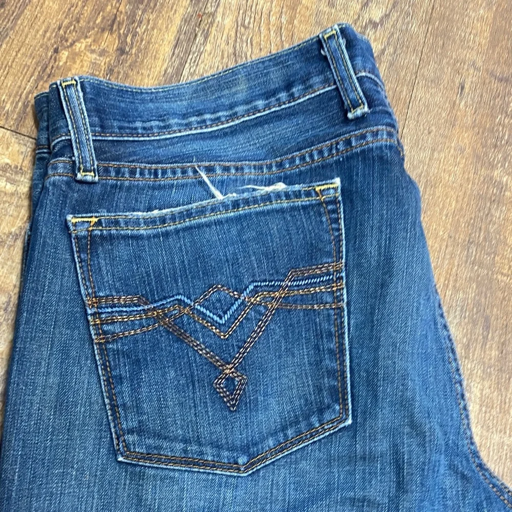 Lucky Brand size 16/33 Dungarees Straight boot Jeans‎ stretch casual comfy - Picture 6 of 16